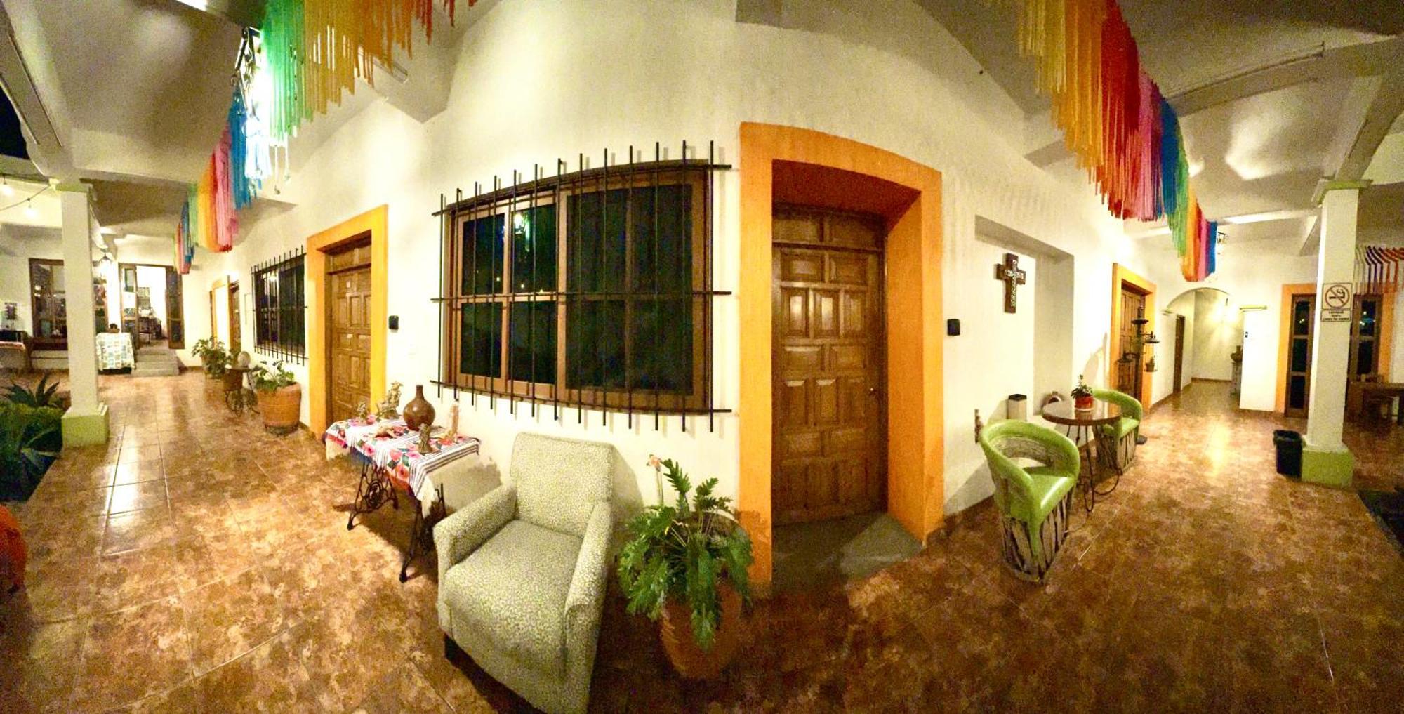 Casa Los Arquitos De Xochimilco Oaxaca Bagian luar foto
