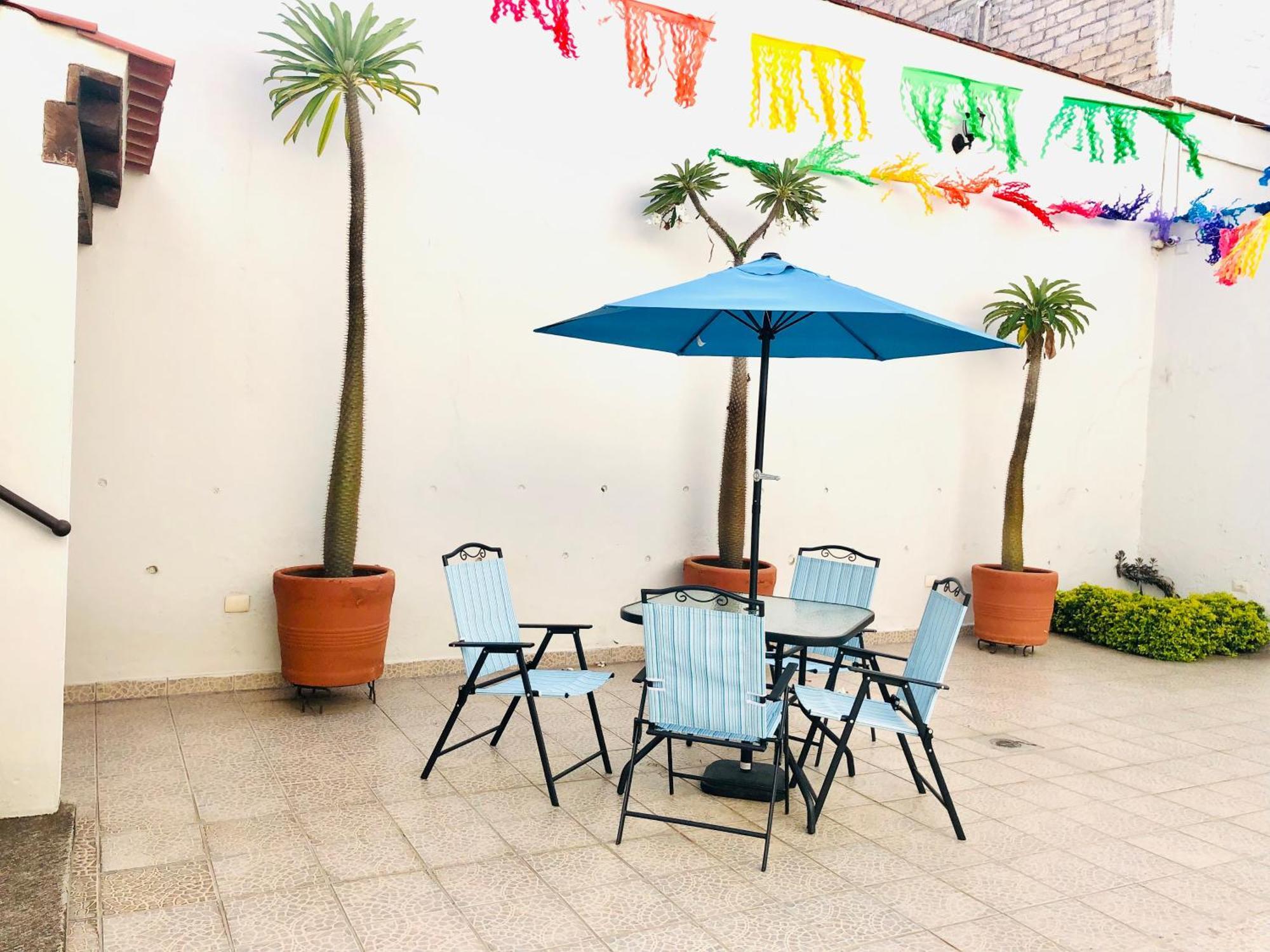 Casa Los Arquitos De Xochimilco Oaxaca Bagian luar foto
