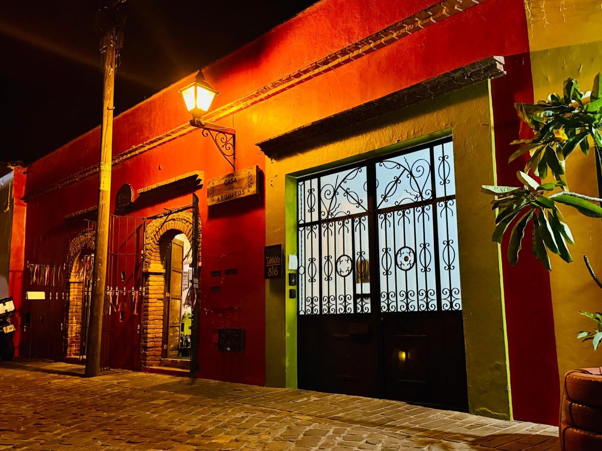 Casa Los Arquitos De Xochimilco Oaxaca Bagian luar foto