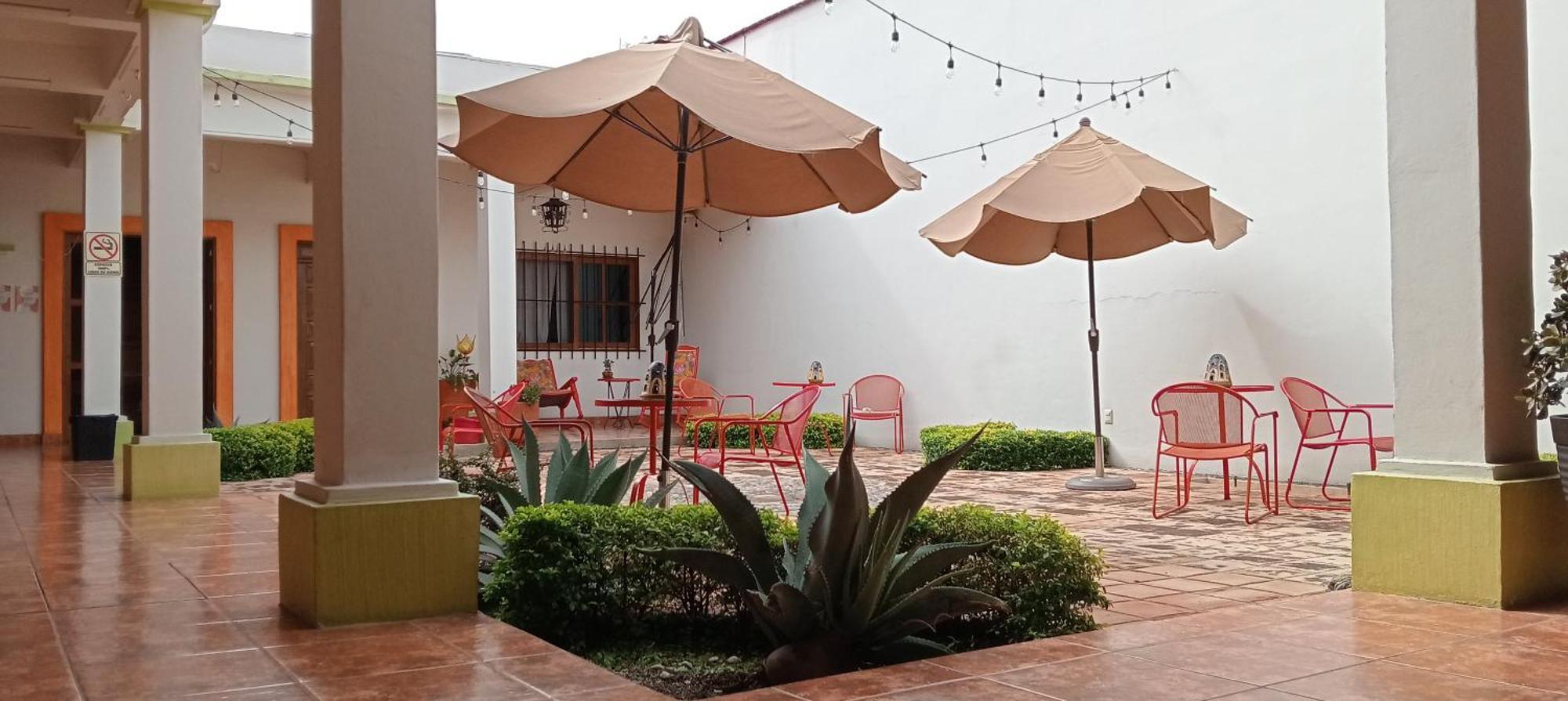 Casa Los Arquitos De Xochimilco Oaxaca Bagian luar foto